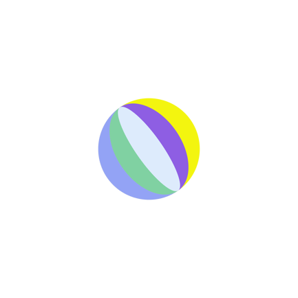 Geometric Sea Ball Animation in Ocean Setting