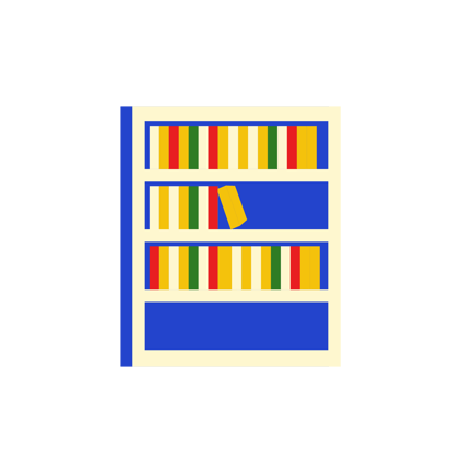 Bücherregal