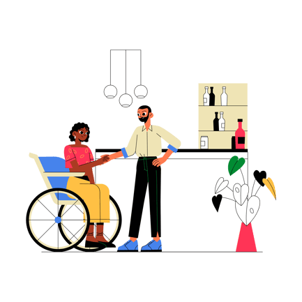 Flat Illustration of Inclusion and Diversity
