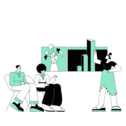 Business Presentation Illustration Animation