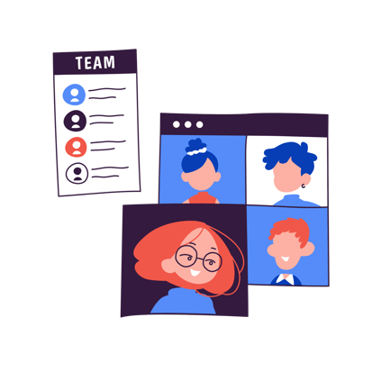 Virtuelle Teammitglieder