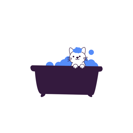 Cat in Bath