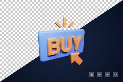 Preview: 3d Buy icon
