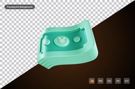 Preview: Money Yen 3d Icon