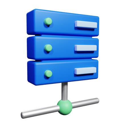 Preview: 3d Server Data Icon