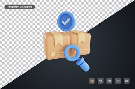Preview: Search Product 3d Icon