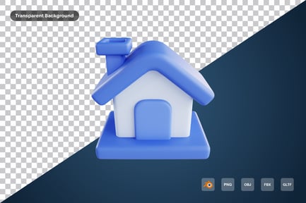 Preview: Home 3d Icon