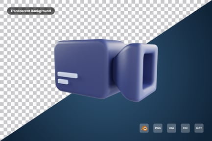 Preview: Video 3d Icon