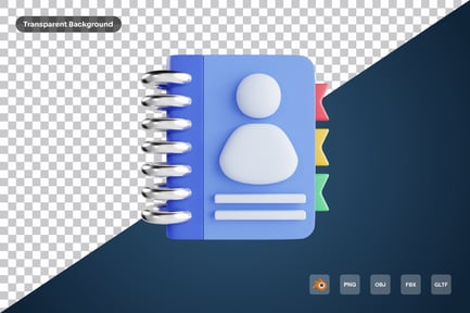 Preview: Contact Book 3d Icon
