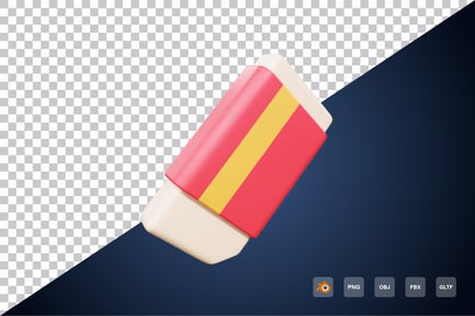 Preview: Eraser 3d Icon