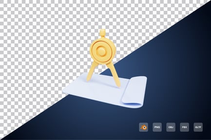 Preview: Color Drawing 3d Icon