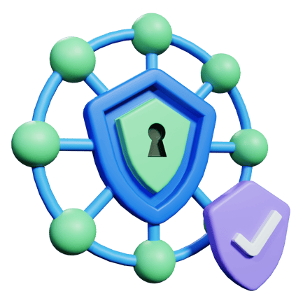 Preview: 3d Safety Connection Icon