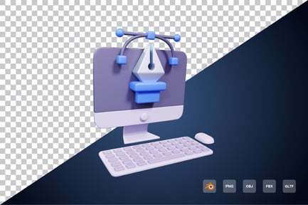Preview: Computer Pc 3d Icon
