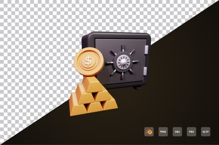 Preview: 3d Savings Money Icon