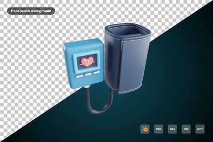 Preview: Blood Pressure 3d Icon