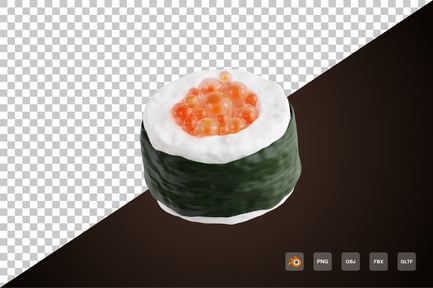 Preview: 3d Salmon Eggs Icon