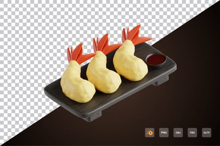 Preview: 3d Tempura Icon