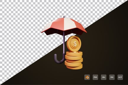 Preview: 3d Insurance Icon