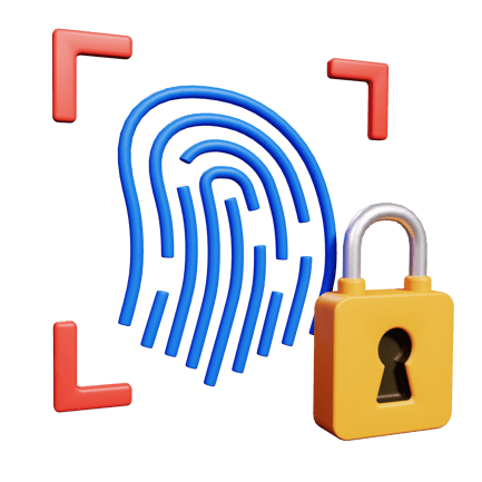 Preview: 3d Fingerprint Icon