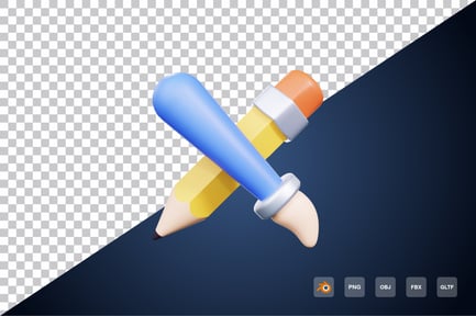 Preview: Graphic Design 3d Icon