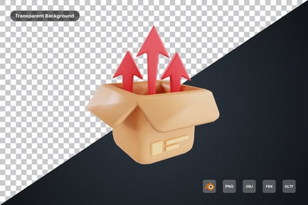 Preview: Unboxing Box 3d Icon