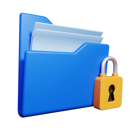 Preview: 3d Folder Locked Icon