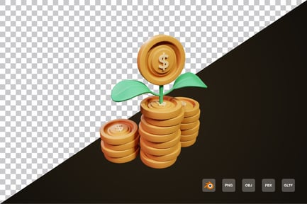Preview: 3d Interest Rate Icon