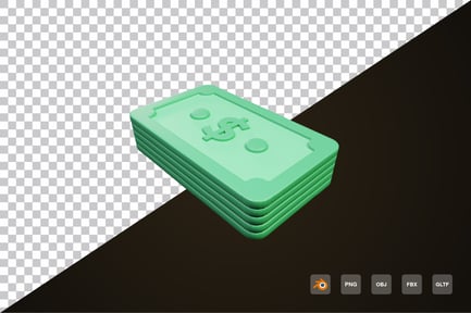 Preview: 3d Money Icon