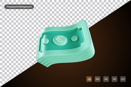 Preview: Money Euro 3d Icon