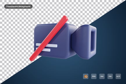 Preview: Video Disable 3d Icon