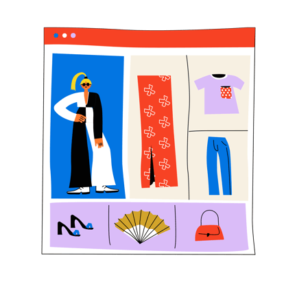 Online-Modegeschäft