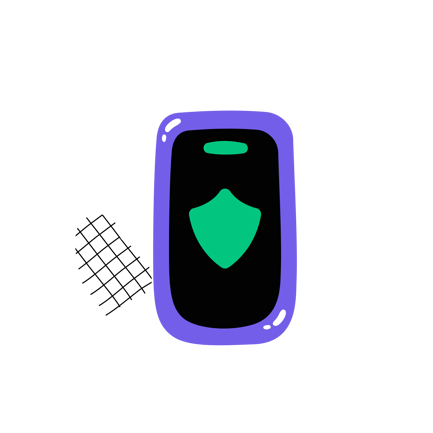 Payment Verification Illustration with Phone and Credit Card