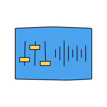 Audio Mixer Console