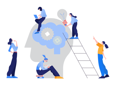 Women Brainstorming Ideas and Working in Team