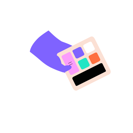 Auswahl der Farbpalette