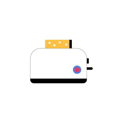 Toaster Machine Animation