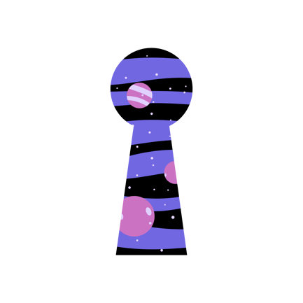 Keyhole Space Illustration