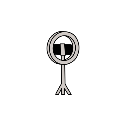 Smartphone mit Licht