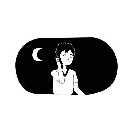 Nighttime Phone Conversation