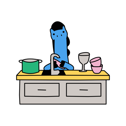 Washing the Dishes