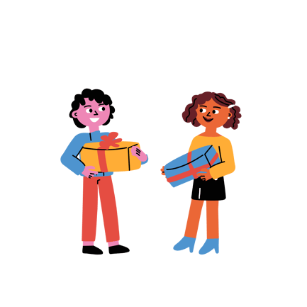 Entrega de regalos