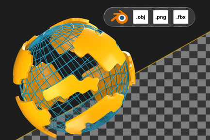 Preview: Virtual Geographic 3D Icon