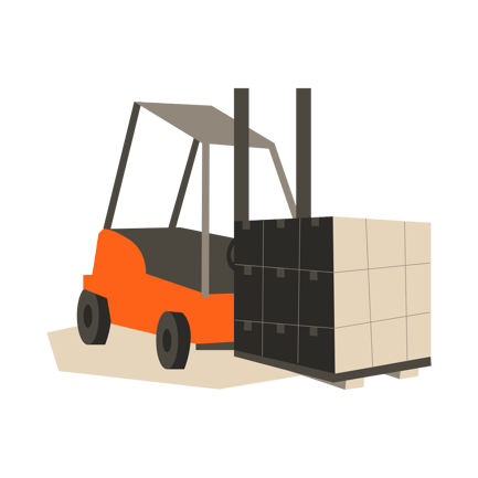 Warehouse Pallet Transport