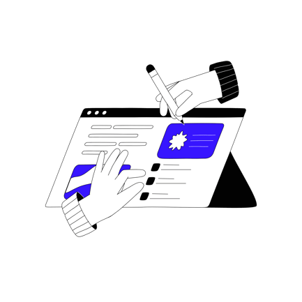 Ui Design Process Illustration