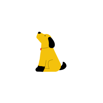 Zuhause Hund