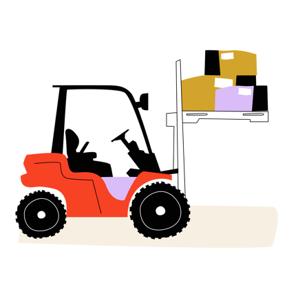 Warehouse Pallet Transport