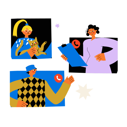 Virtual Team Meeting