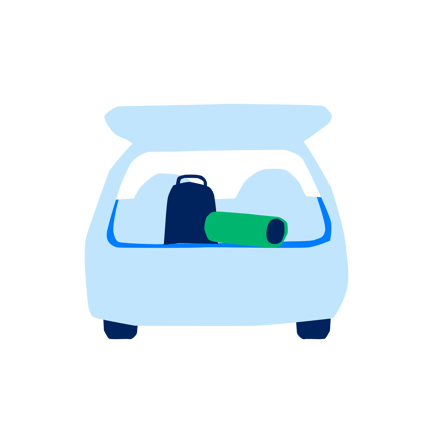 Packed Car