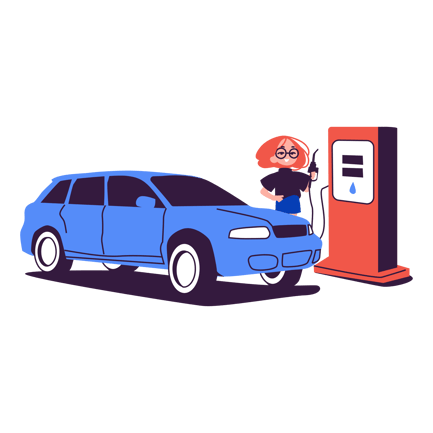 Autoladestation