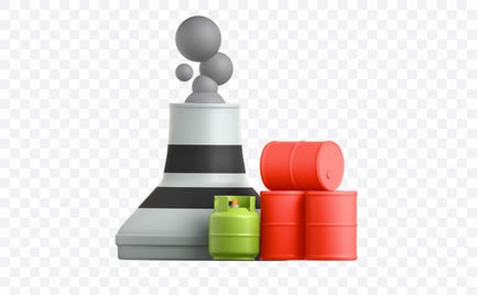 Preview: Oil Gas Industry 3D Illustration